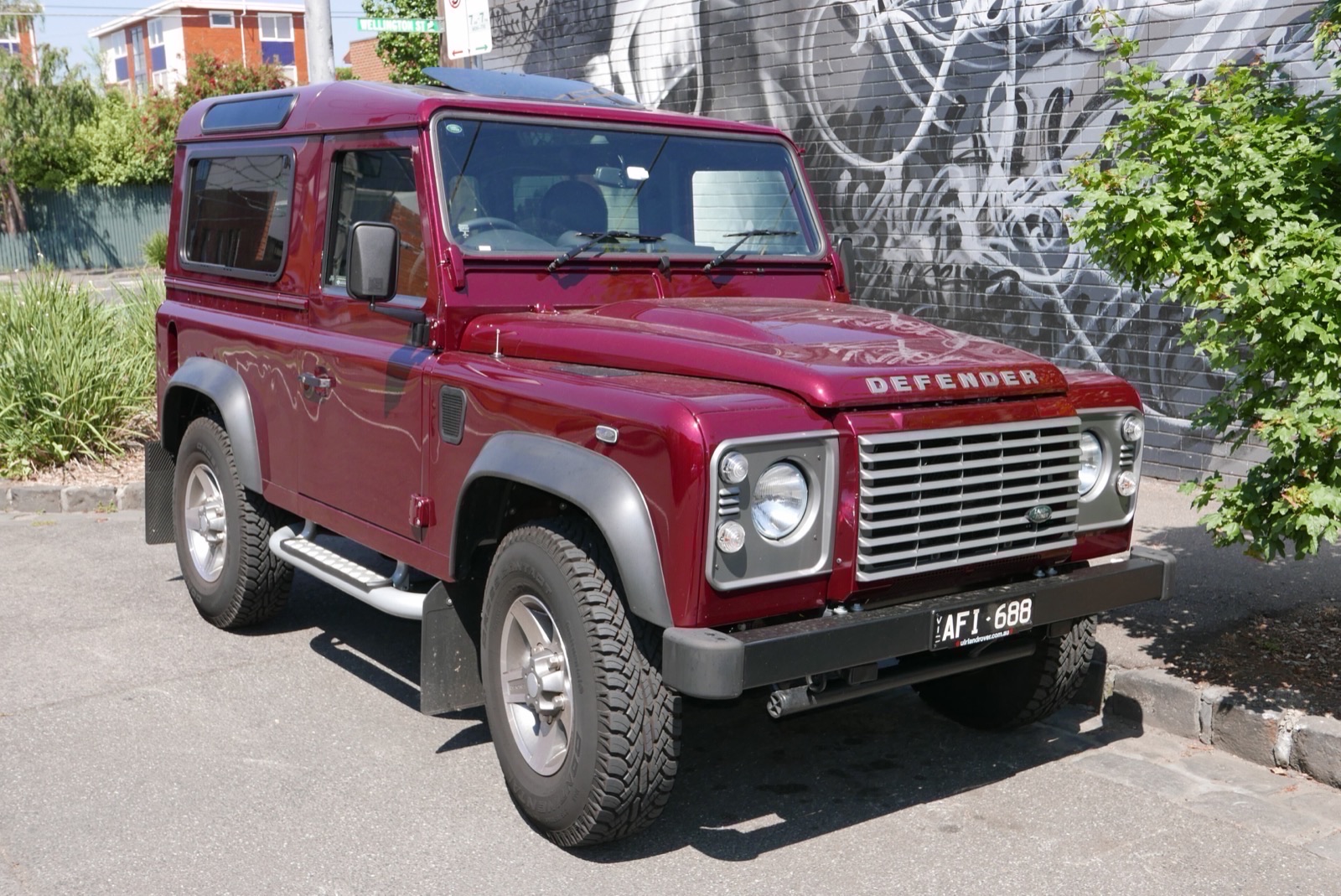 Land Rover Defender press photo